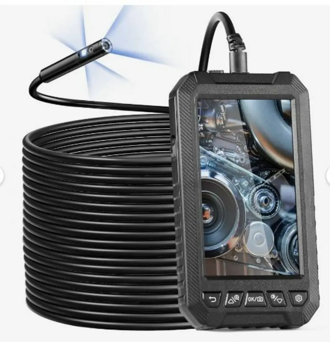 Endoscope Camera with Lights Triple Lens - Image 1