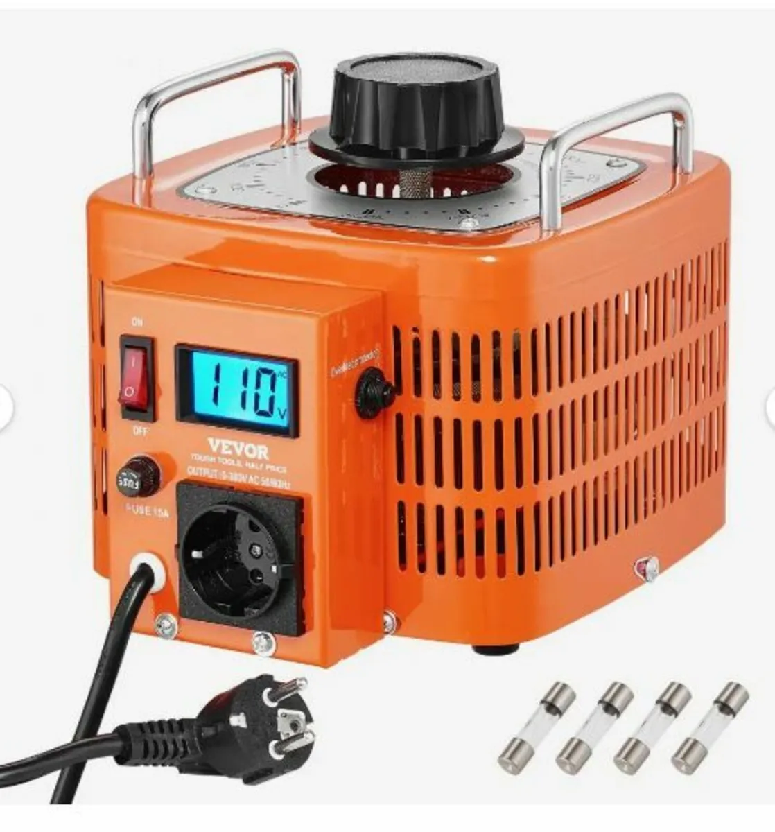 3000VA Auto Variable Voltage Transformer, 10 Amp - Image 1