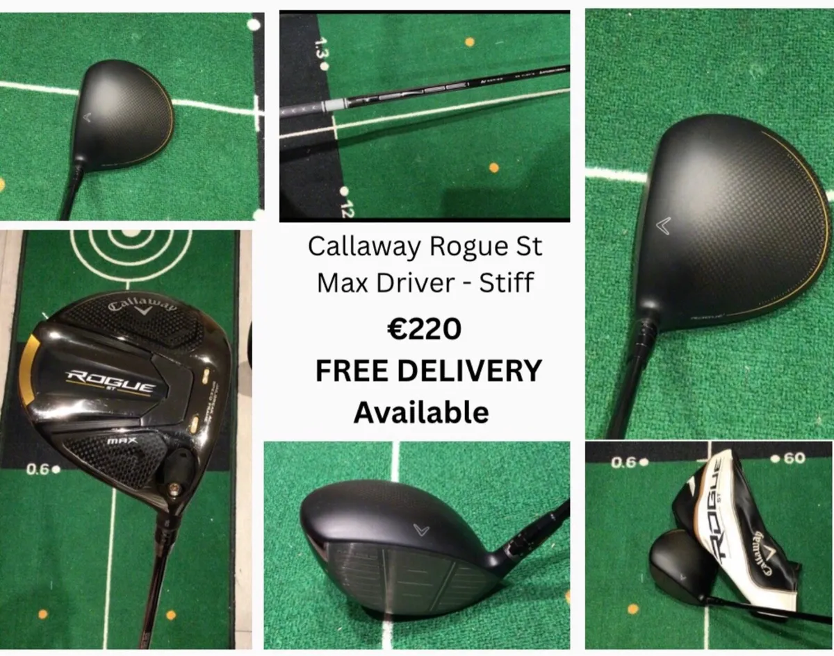 Callaway Rogue St Max Driver - Stiff - Image 1