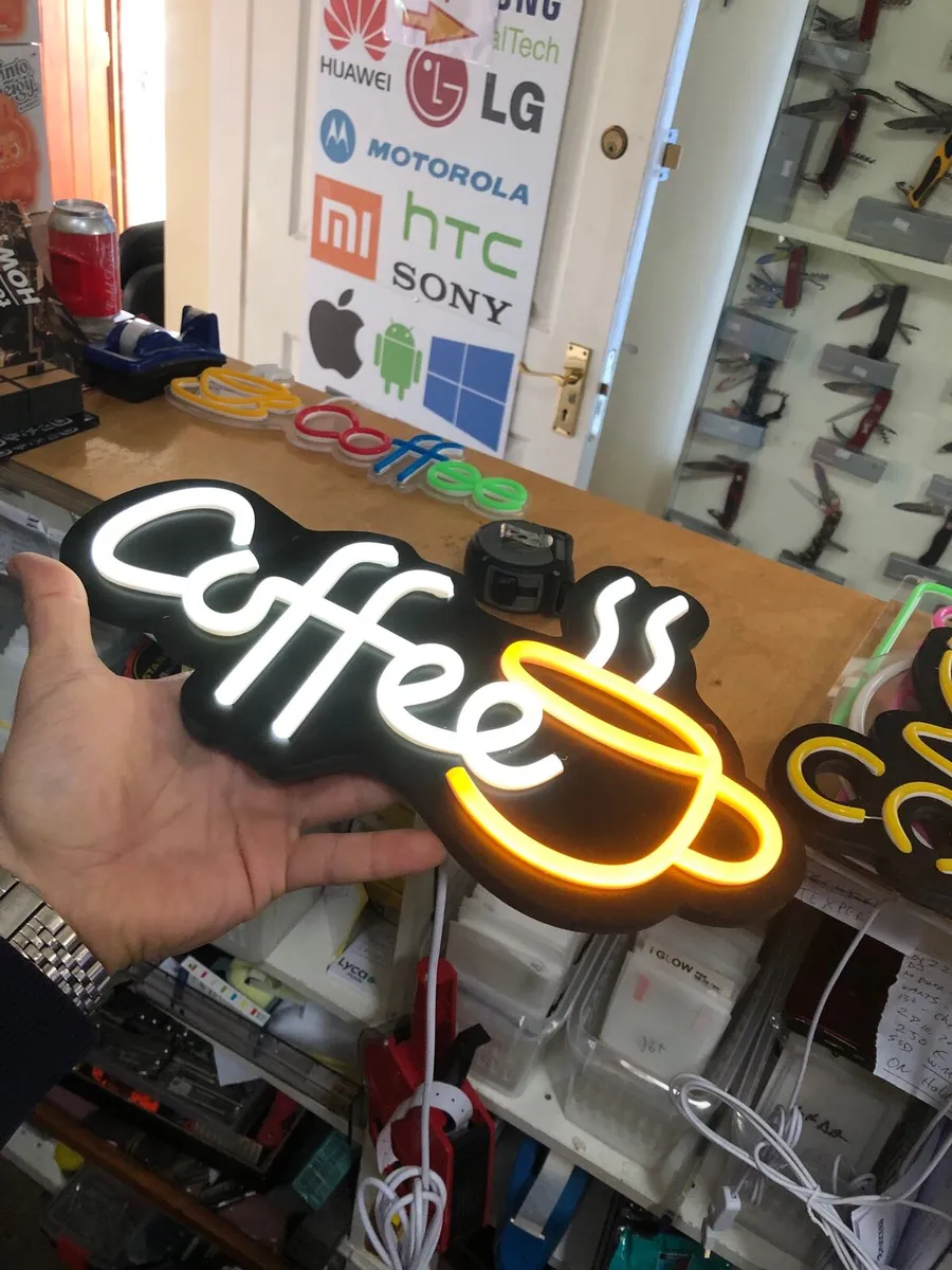 NEON COFFEE Shop Sign for Coffeeshops  and Bars - Image 2