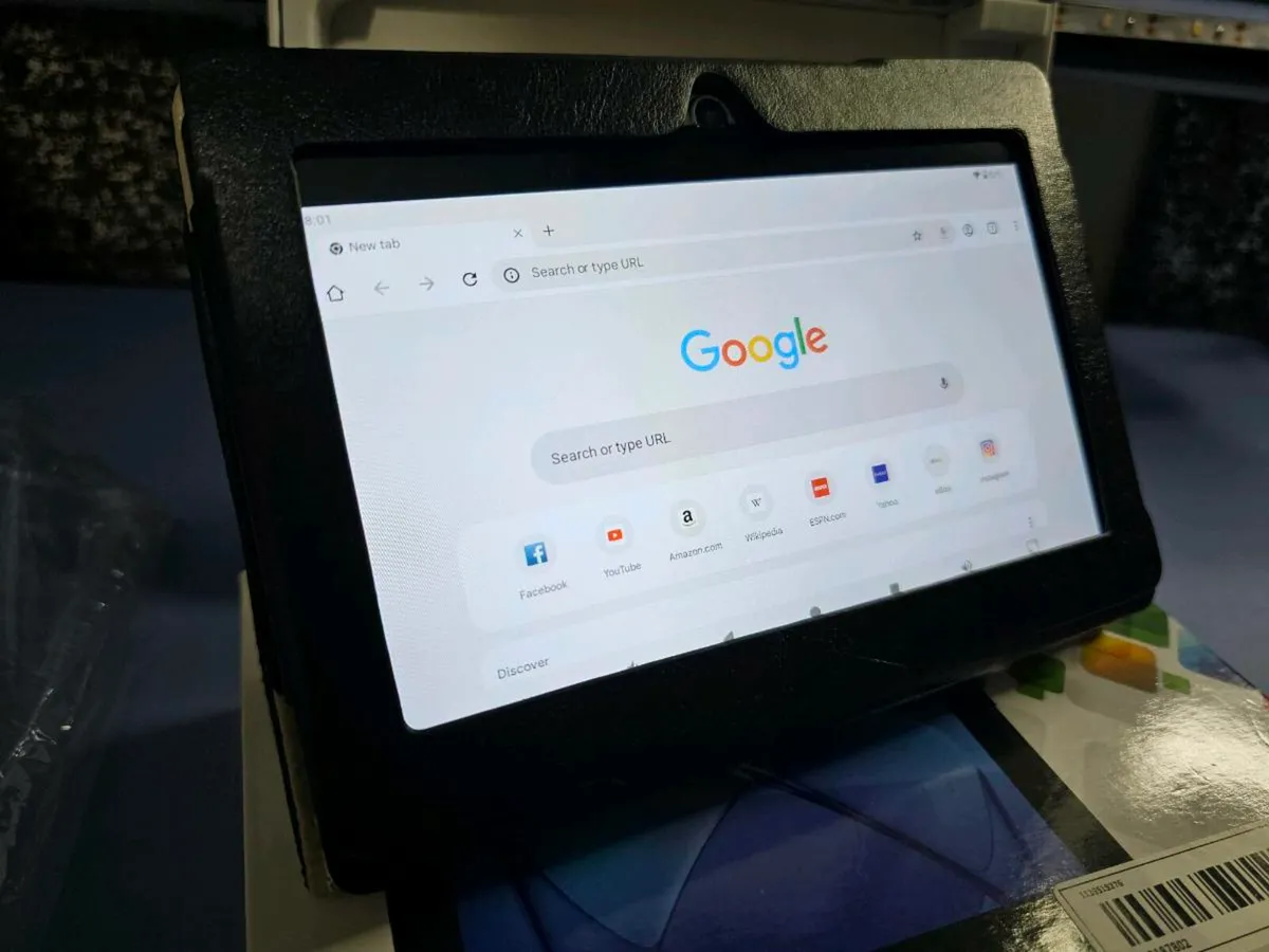 7 Inch Android 14 32GB Tablet - Black ATMPC IT-701 - Image 3