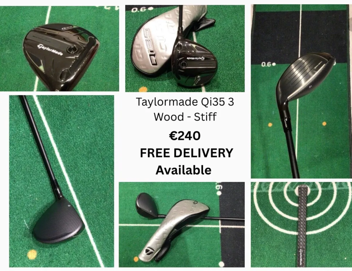 TaylorMade Qi35 3 Wood - Stiff - Image 1