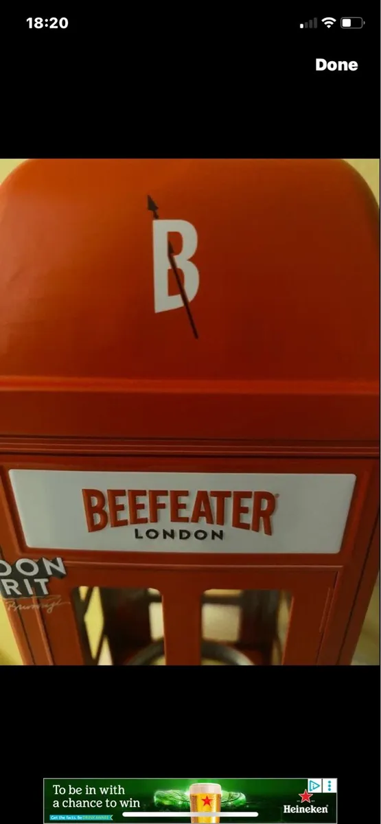 Rare Beefeater London Metal Box - Image 4