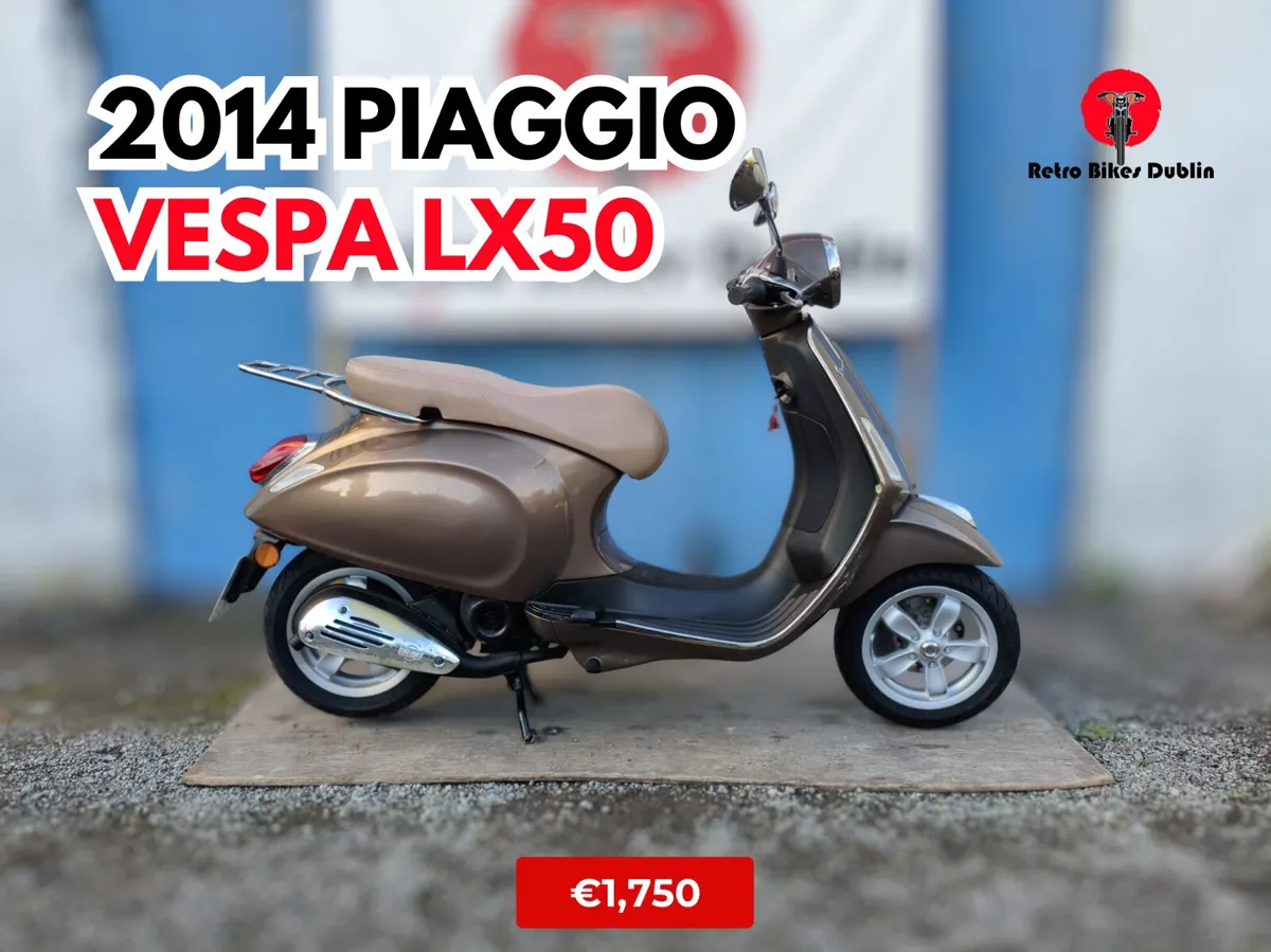 2014 Piaggio Vespa LX50 - Image 1