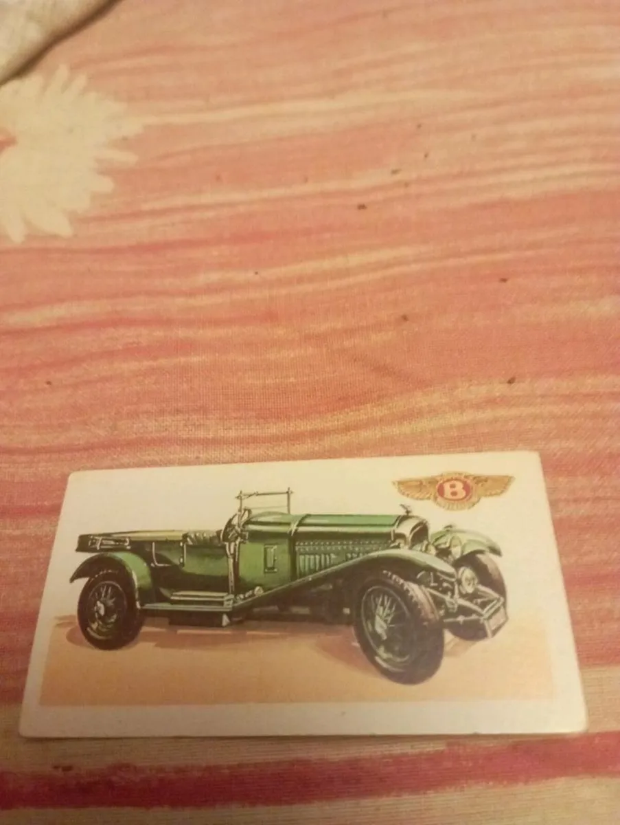 TRADING CARD HISTORY OF THE THE 1924 BENTLEY. - Image 2