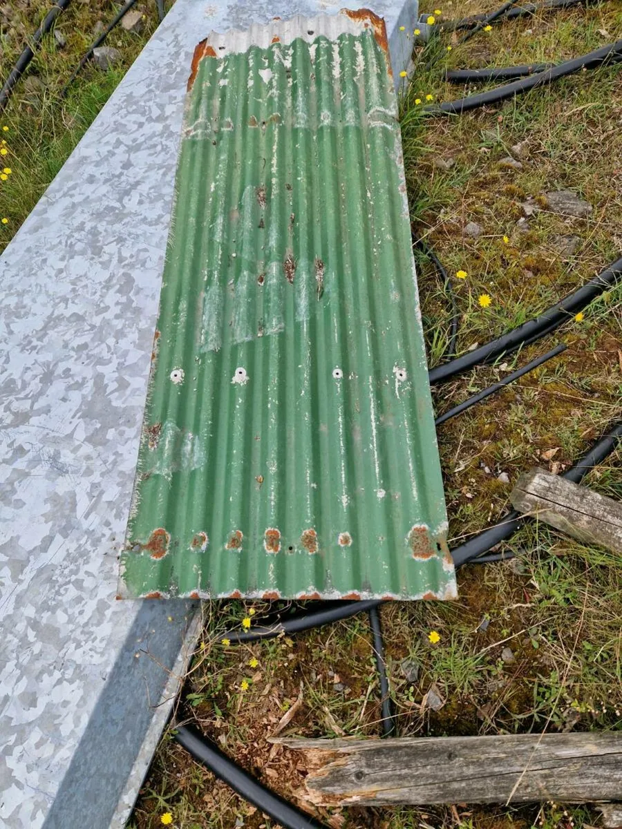 6ft galvanised sheeting - Image 1