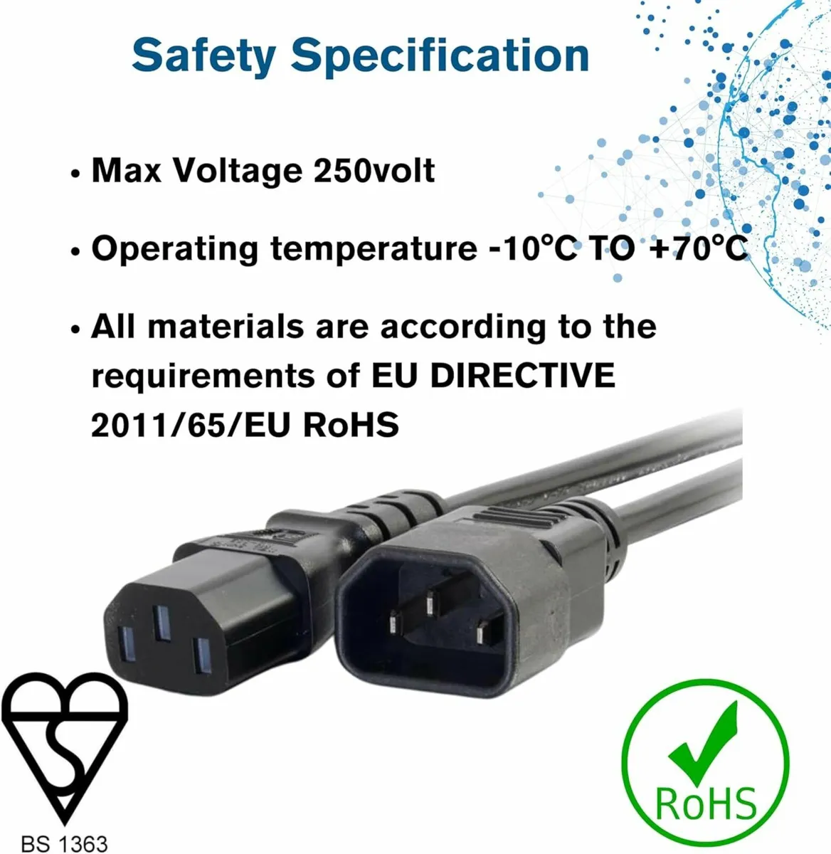 Computer, Monitor Extension Cord (New) - Image 2