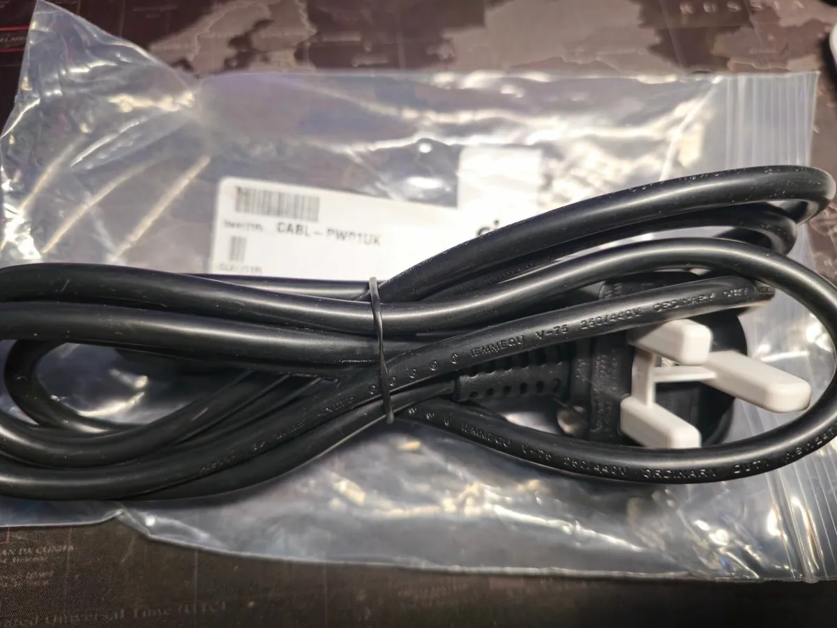 Power cable, Power cord. 1.8, 2.5m (New) - Image 2