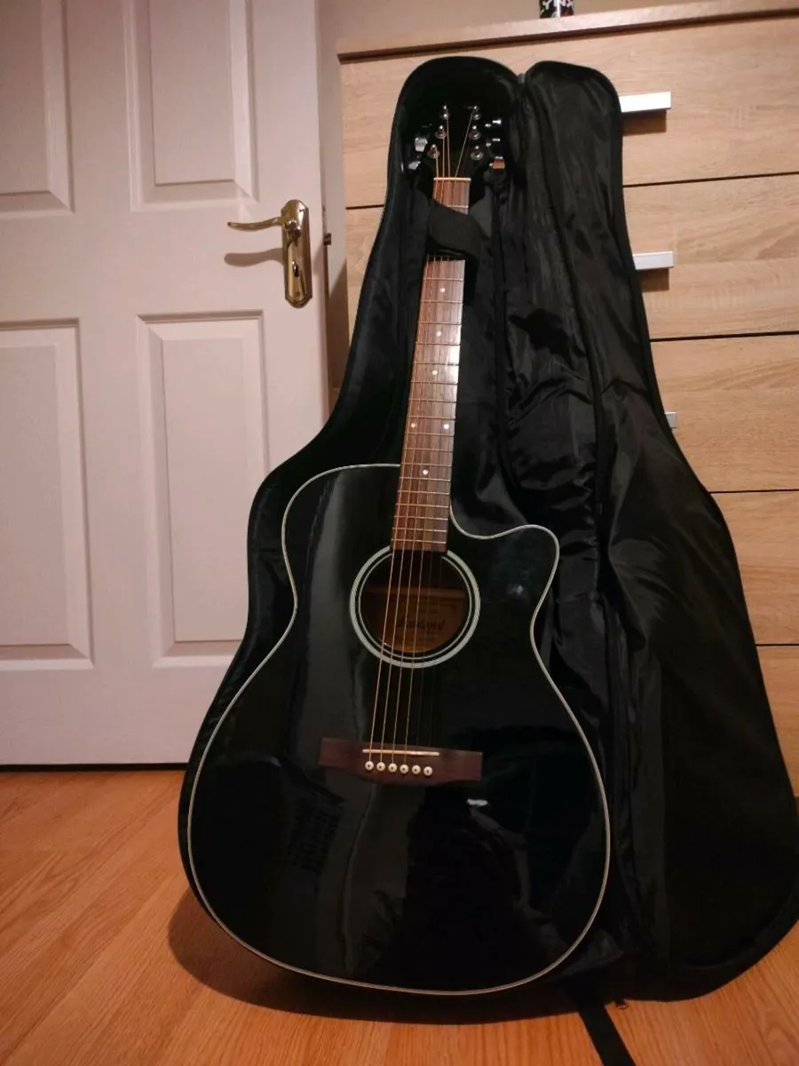 Crafter Ashland SF40CE Electro Acoustic Guitar - Image 3