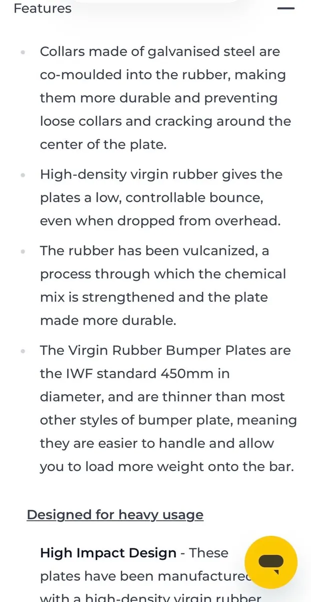 100kg black bumper Olympic weight plates - Image 2