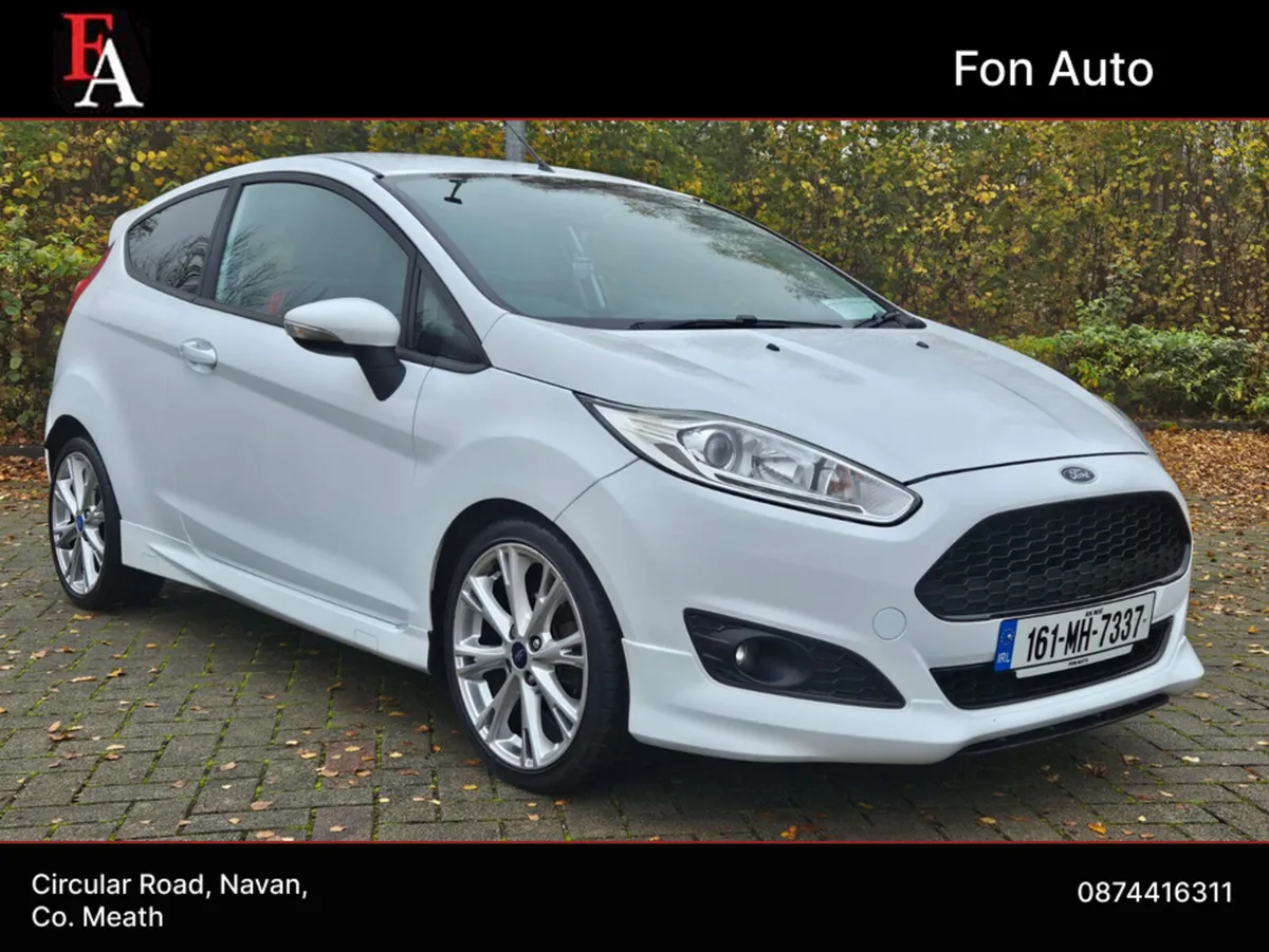 Ford Fiesta 1.0 PETROL ZETEC WHITE EDITION MODEL * - Image 1