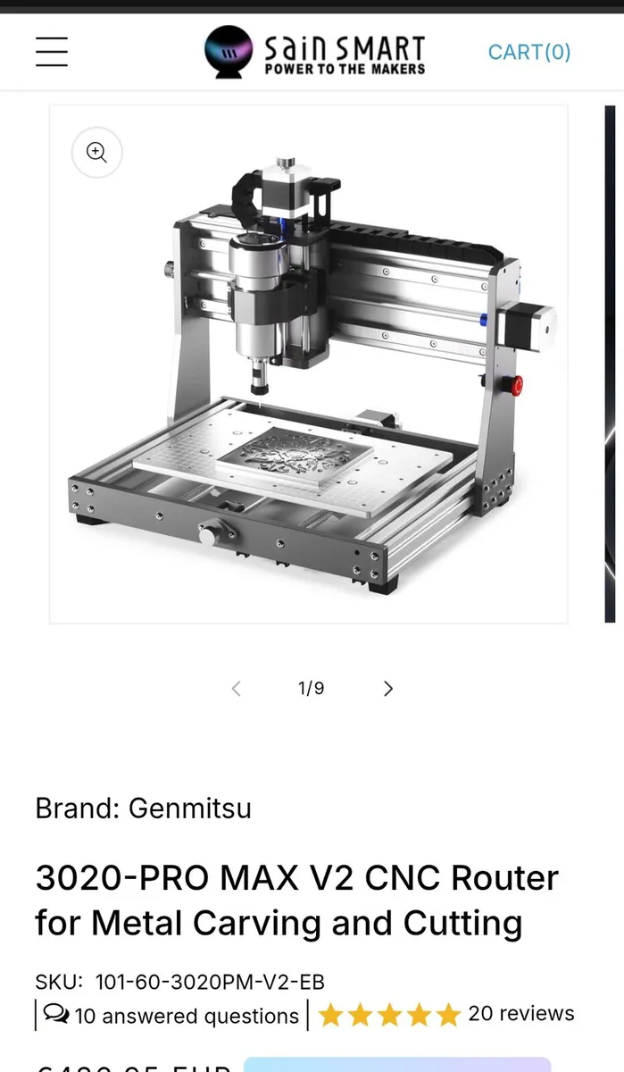 Cnc wood router 3020-PRO MAX V2 CNC Router - Image 4