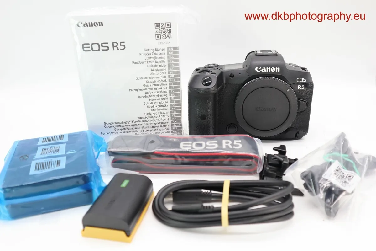 CANON EOS R5 MIRRORLESS CAMERA #0581 - Image 4