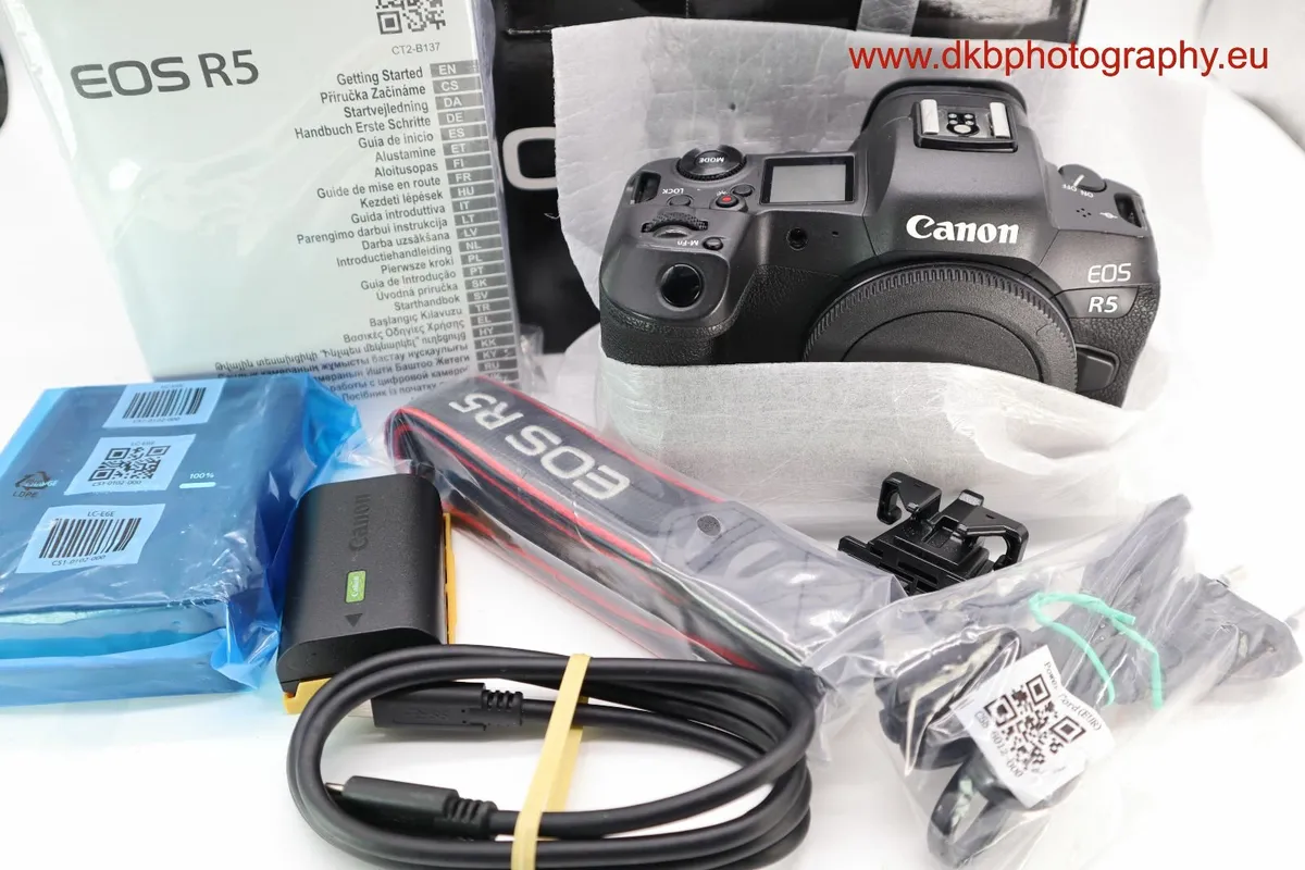 CANON EOS R5 MIRRORLESS CAMERA #0581 - Image 3