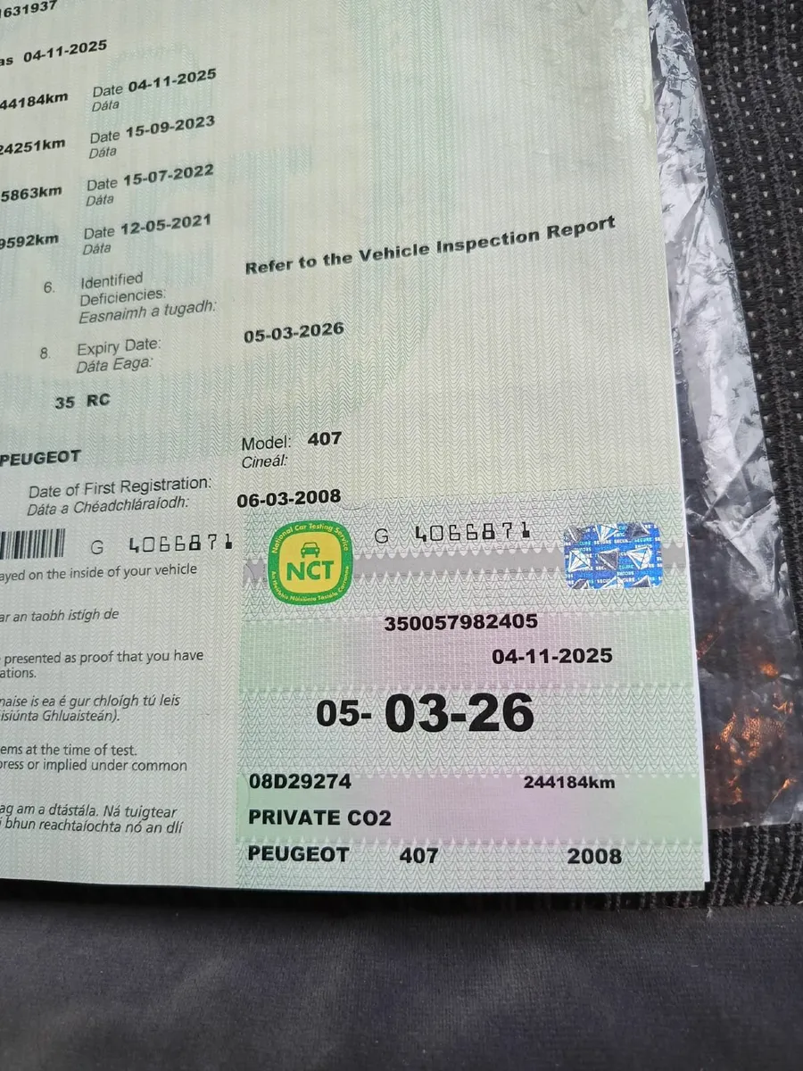 Peugeot 407 2008 - Image 2