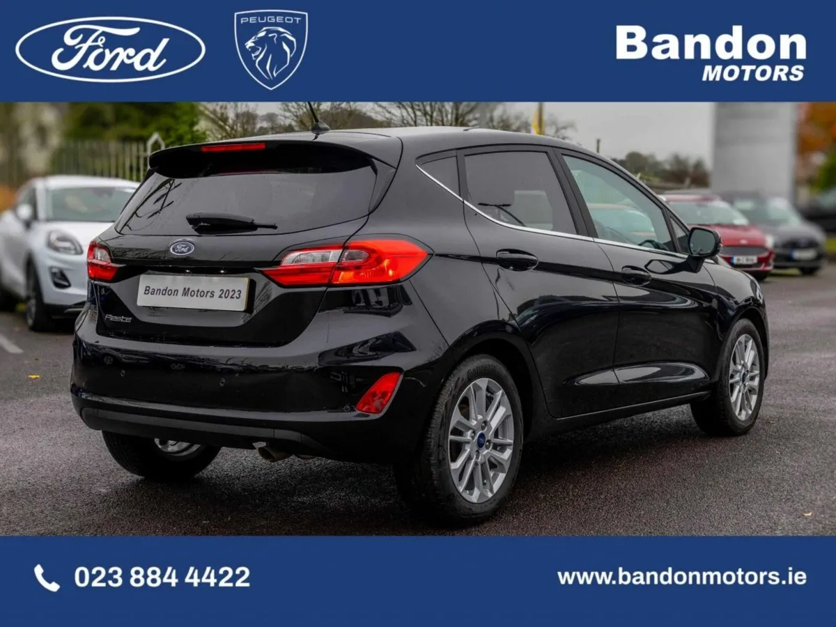 Ford Fiesta 2023 Black Fiesta Titanium Turbo, Low - Image 3