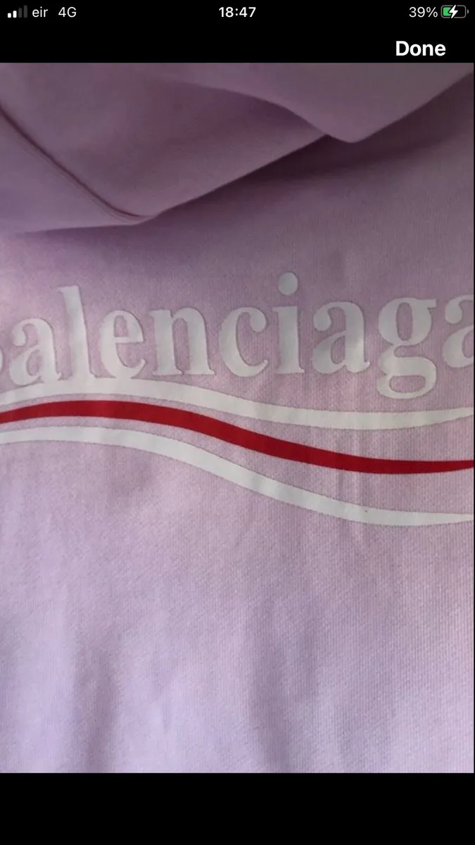 Ladies Balenciaga jumper size M €20 - Image 2