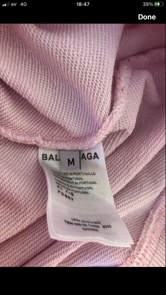 Ladies Balenciaga jumper size M €20 - Image 4