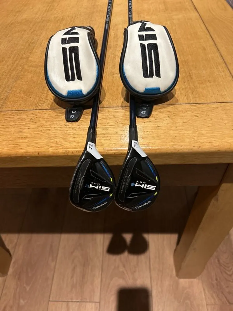 TaylorMade Sim 2 Max #3 & #4 Hybrid - Image 1