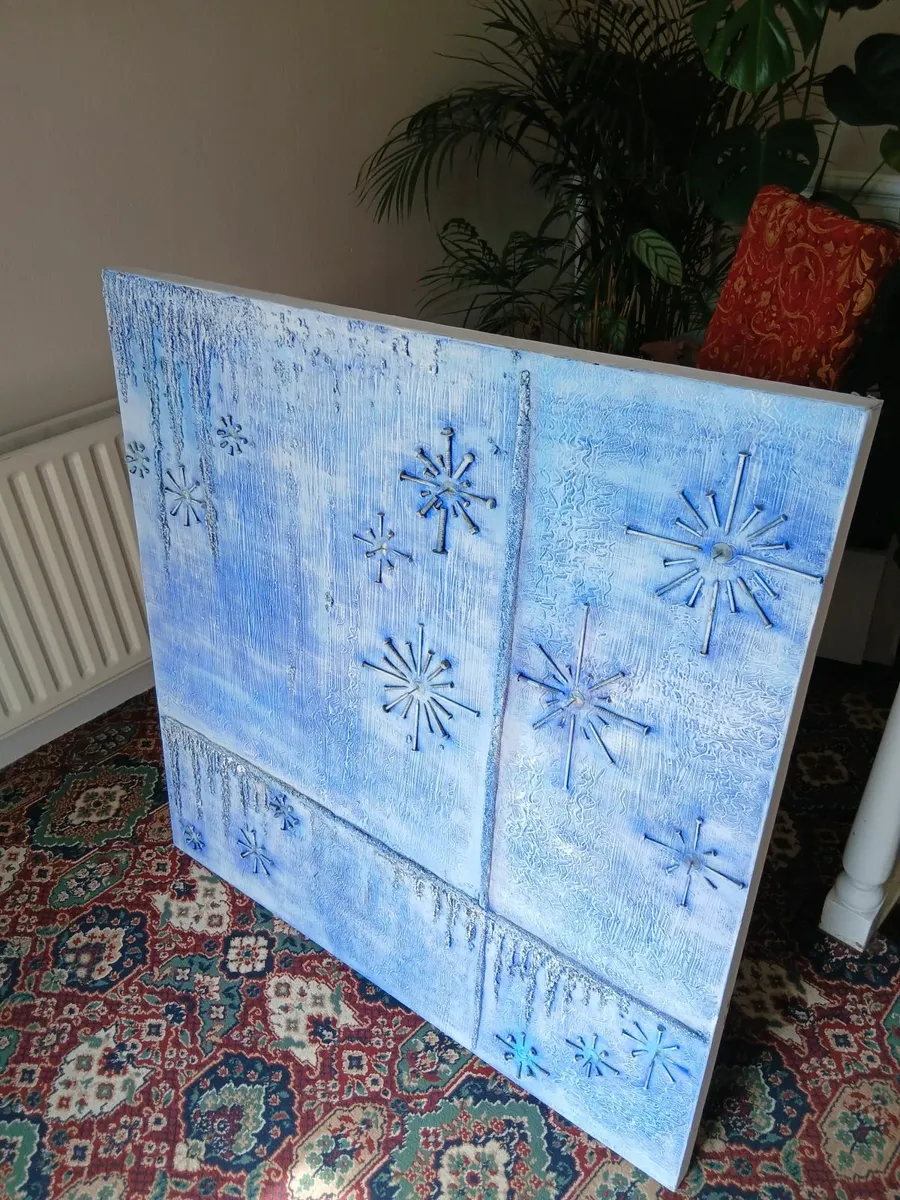 Large catherine ryan artwork 1meter x1 meter - Image 4