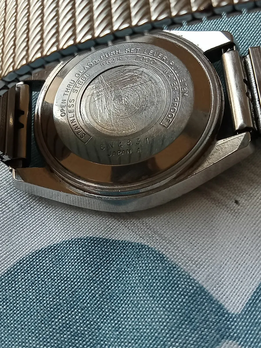 King seiko 5625 7000 watch - Image 3