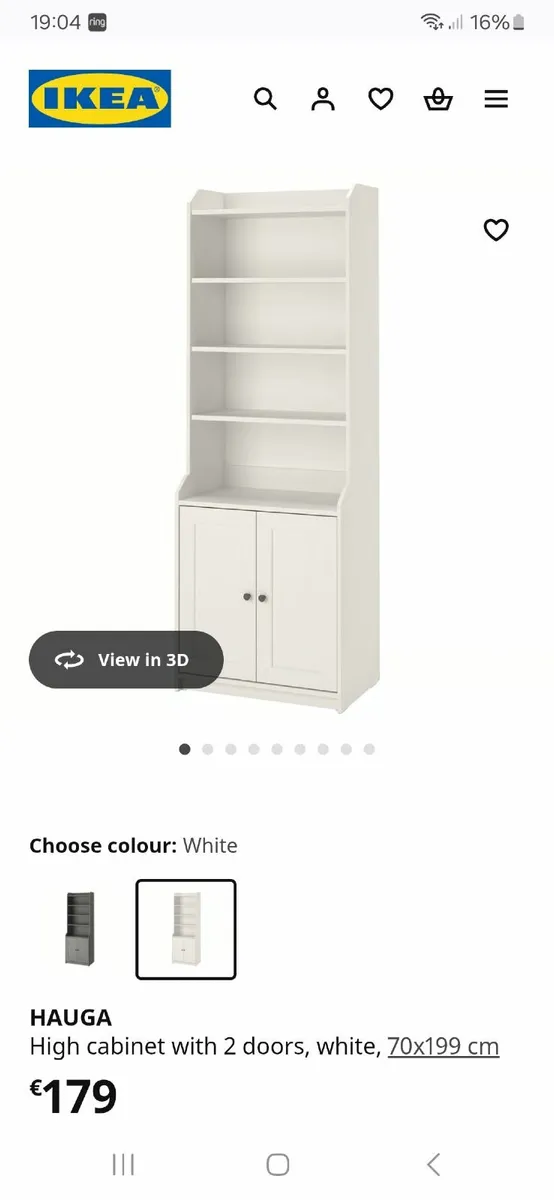 Living area shelving unit €50 - Image 2