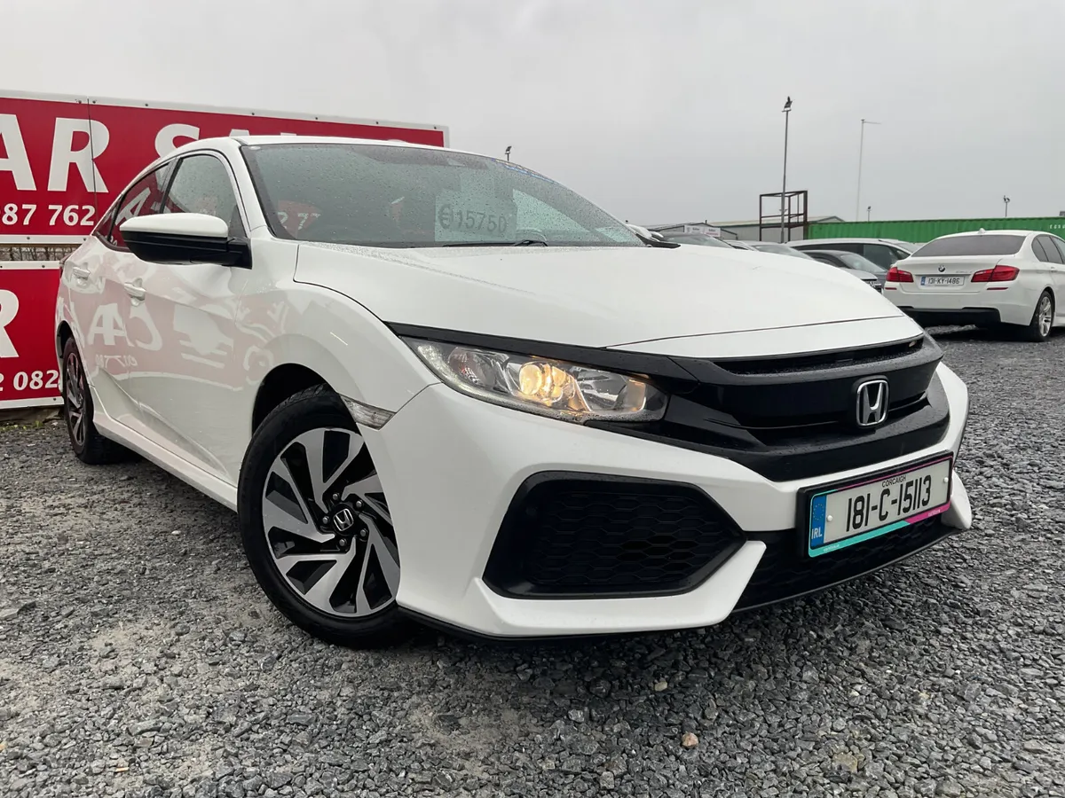 2018 HONDA CIVIC PETROL ONLY 76,000 KMS SPOTLESS - Image 1