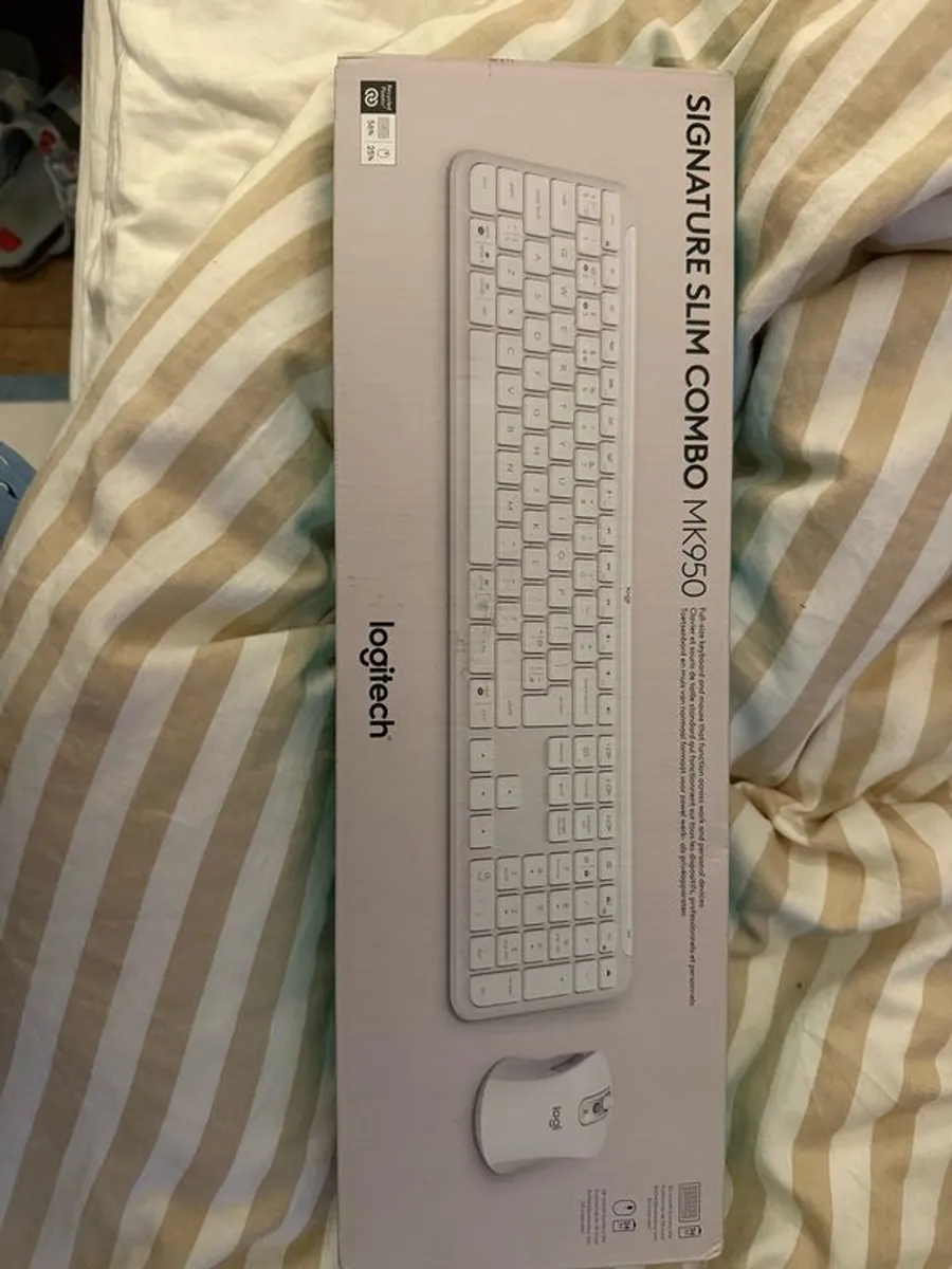 computer keyboard MK50 wireless with wireless mouse - Image 1