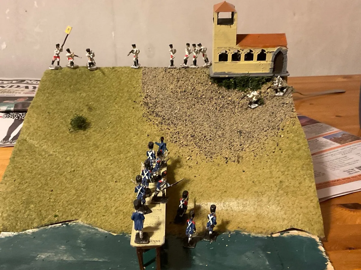 Battle of Lodi diorama 1:72 scale - Image 1