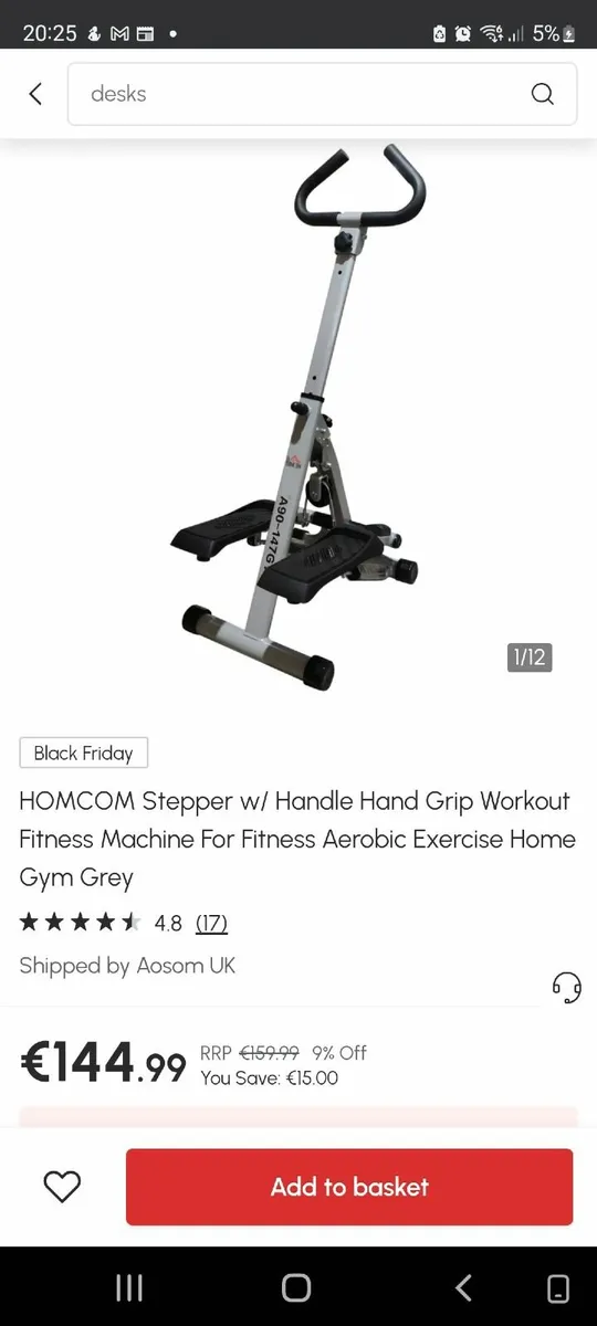 Stepper machine from aosom - Image 1