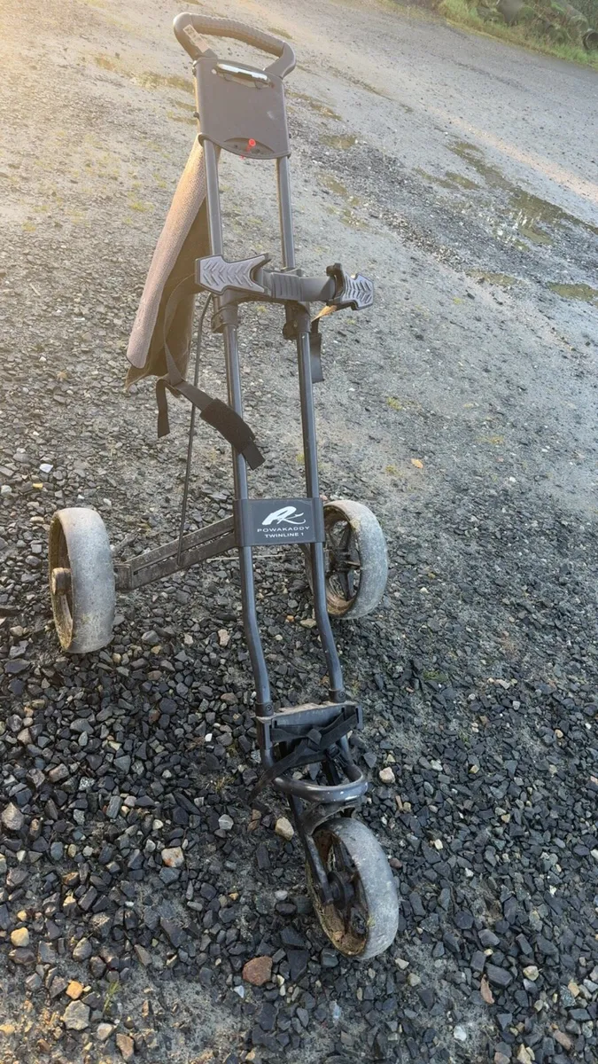 Powakaddy 3 Wheel Trolley - Image 1