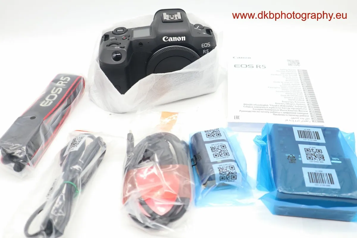 CANON EOS R5 MIRRORLESS DIGITAL CAMERA #0576 - Image 3