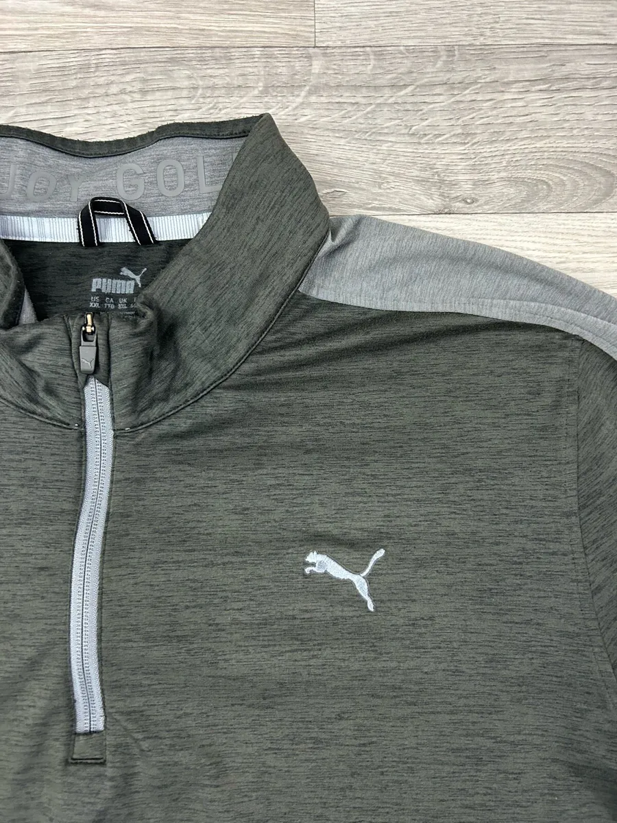 Puma Golf Half Zip Jumper Mens XXL - Image 3
