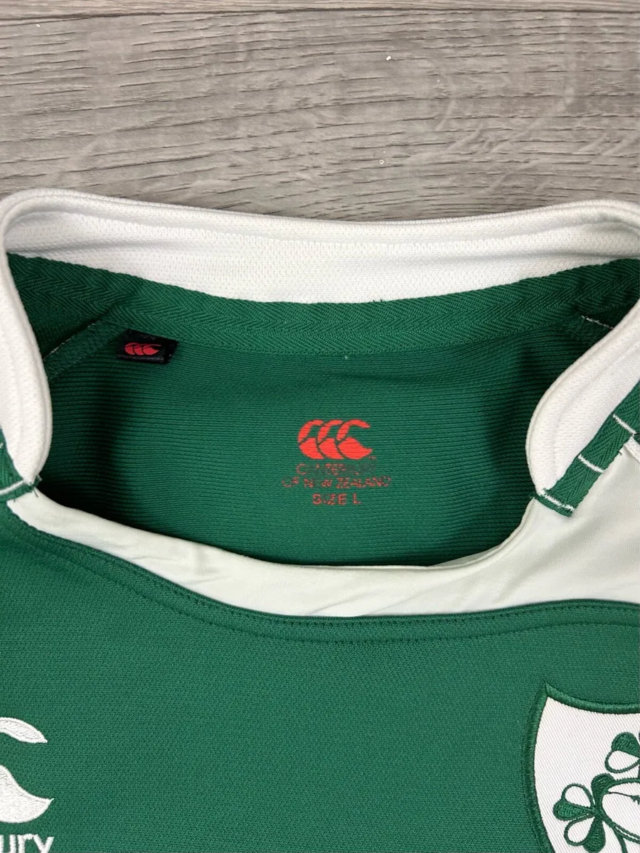 Vintage 2007 Canterbury Ireland Rugby Jersey Shirt - Image 3