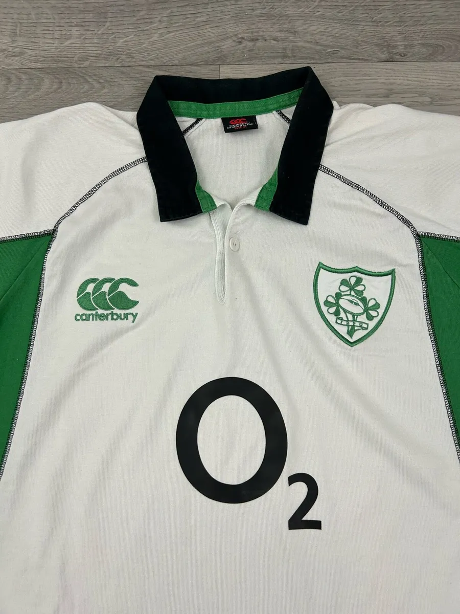 Vintage 2006 Canterbury Ireland Rugby Jersey Shirt - Image 3
