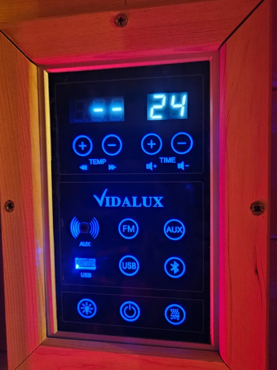 Infrared Sauna by Vidalux (2 Person) - Image 3
