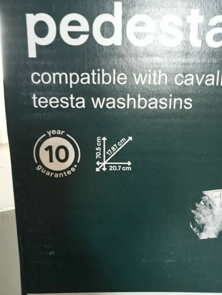 Sink and pedestal - Image 3