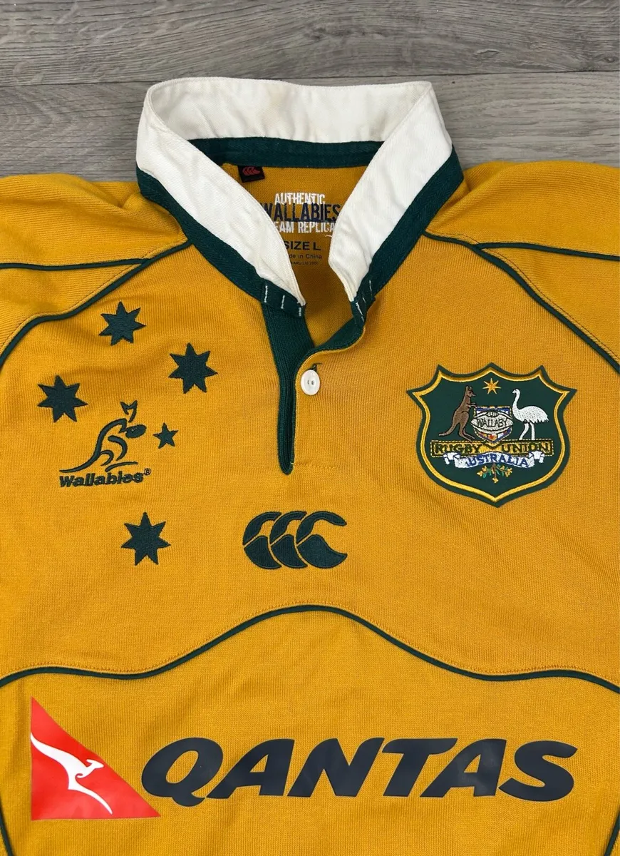 Vintage 2006 Canterbury Australia Rugby Jersey L - Image 3