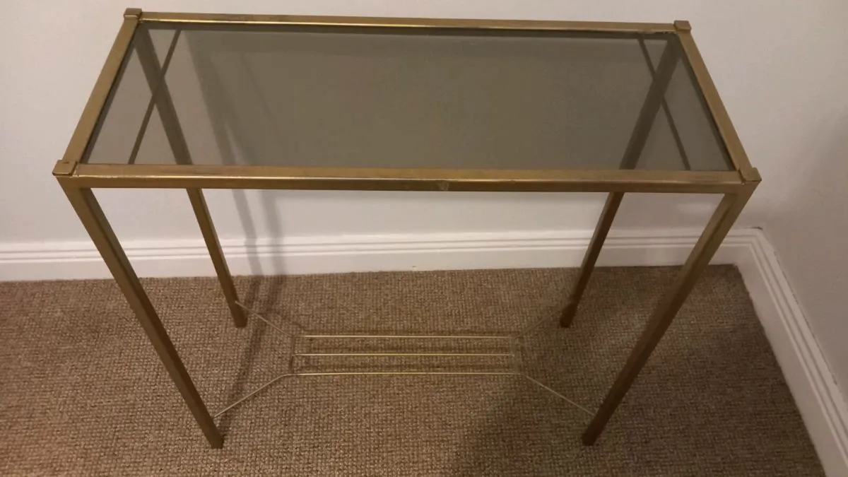 Console glass Table/ Table - Image 3