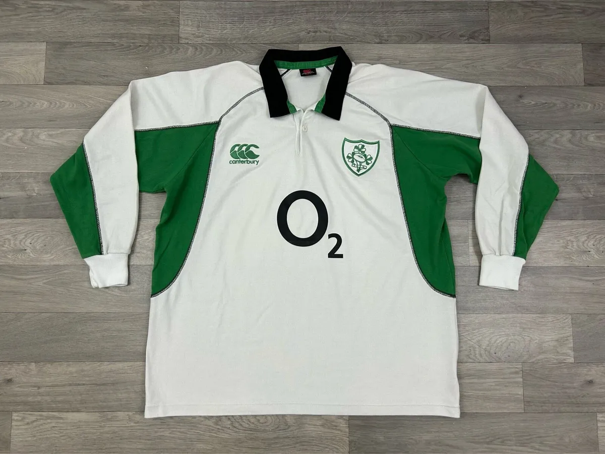 Vintage 2006 Canterbury Ireland Rugby Jersey Shirt - Image 1
