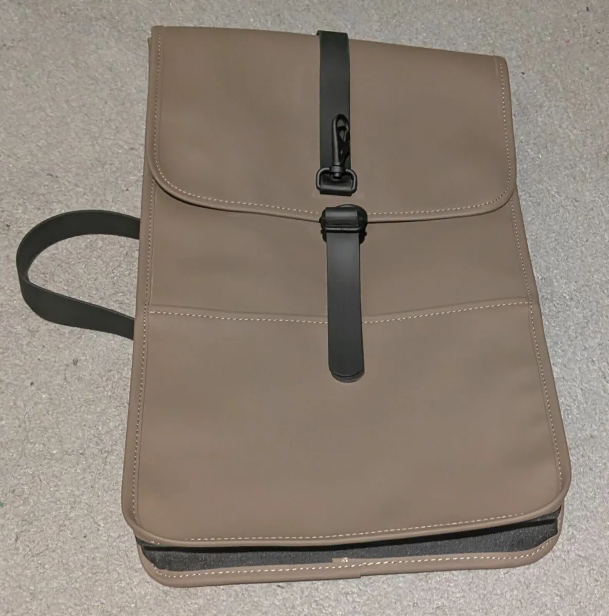 New + Unused Rains Gray Backpack - Image 1