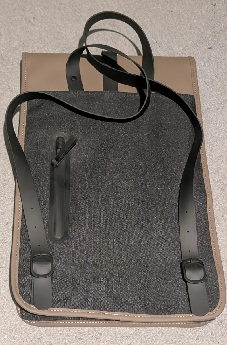 New + Unused Rains Gray Backpack - Image 3