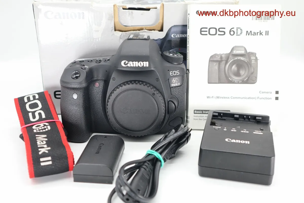 CANON EOS 6D MARK II (MK 2) DSLR CAMERA #0572 - Image 1