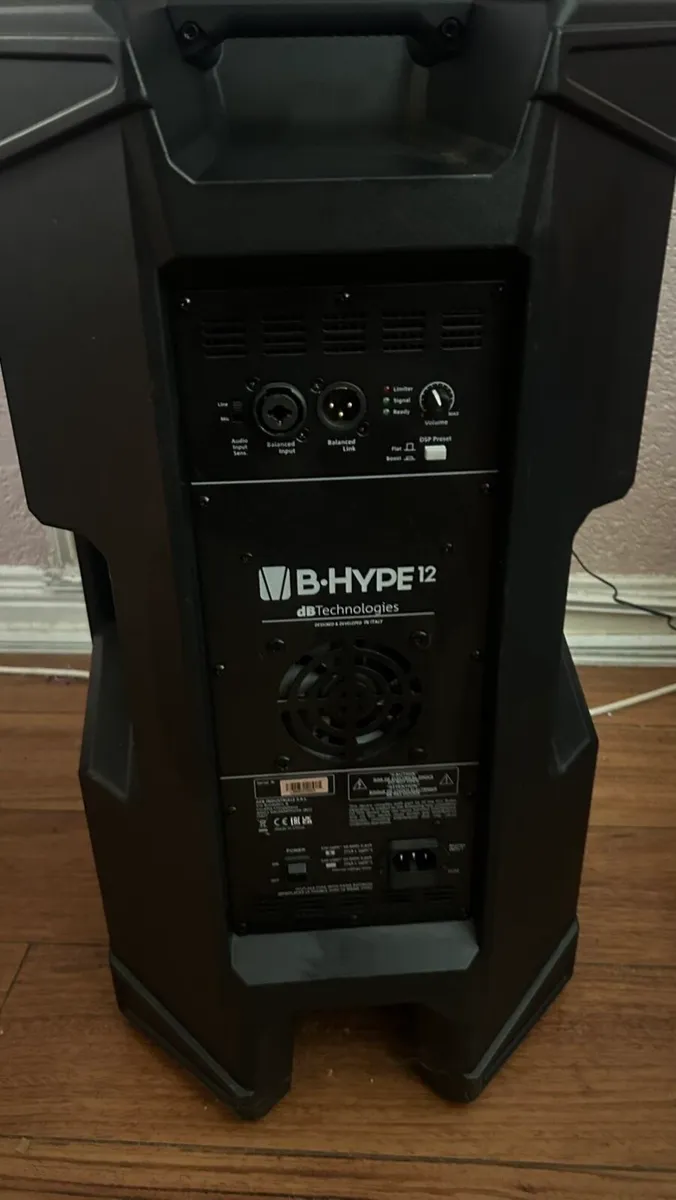 (2) dB Technologies B-Hype speakers 12 and 10 - Image 2
