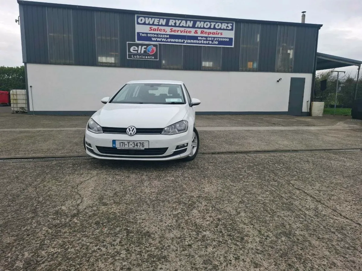 VOLKSWAGEN GOLF AUTOMATIC DSG 1.6 TDI DIESEL 2017 - Image 1