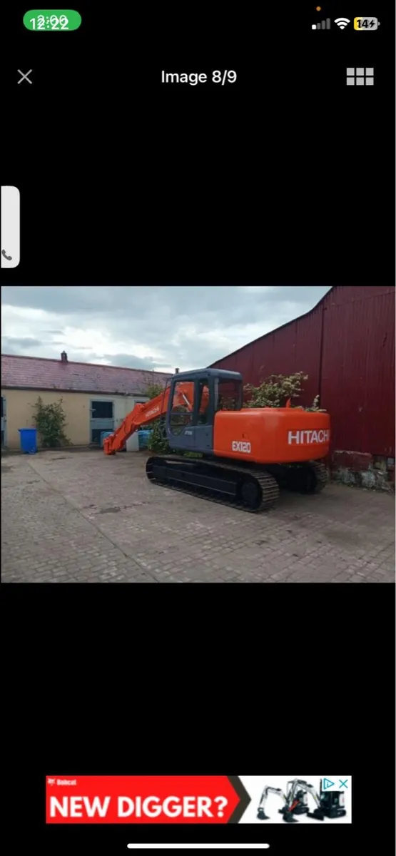 Hitachi Ex120 Dash 2 - Image 1