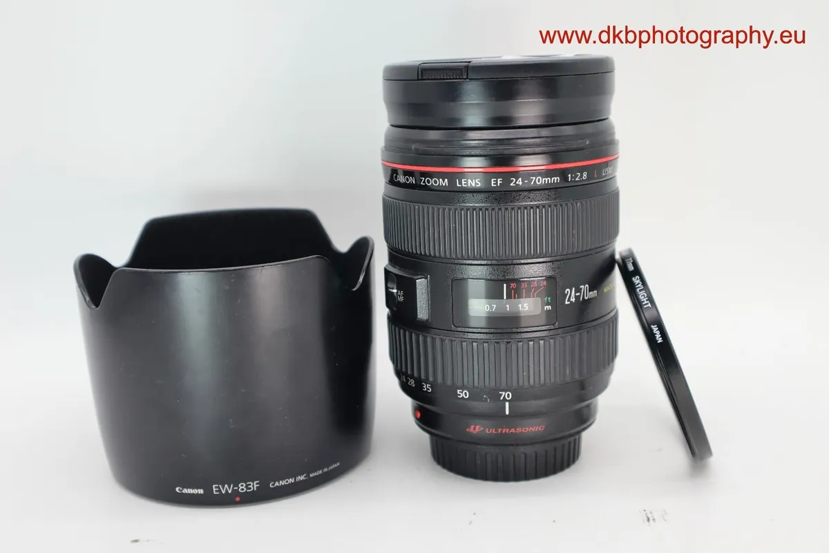 CANON EF 24-70mm F2.8L USM LENS #0447 - Image 2