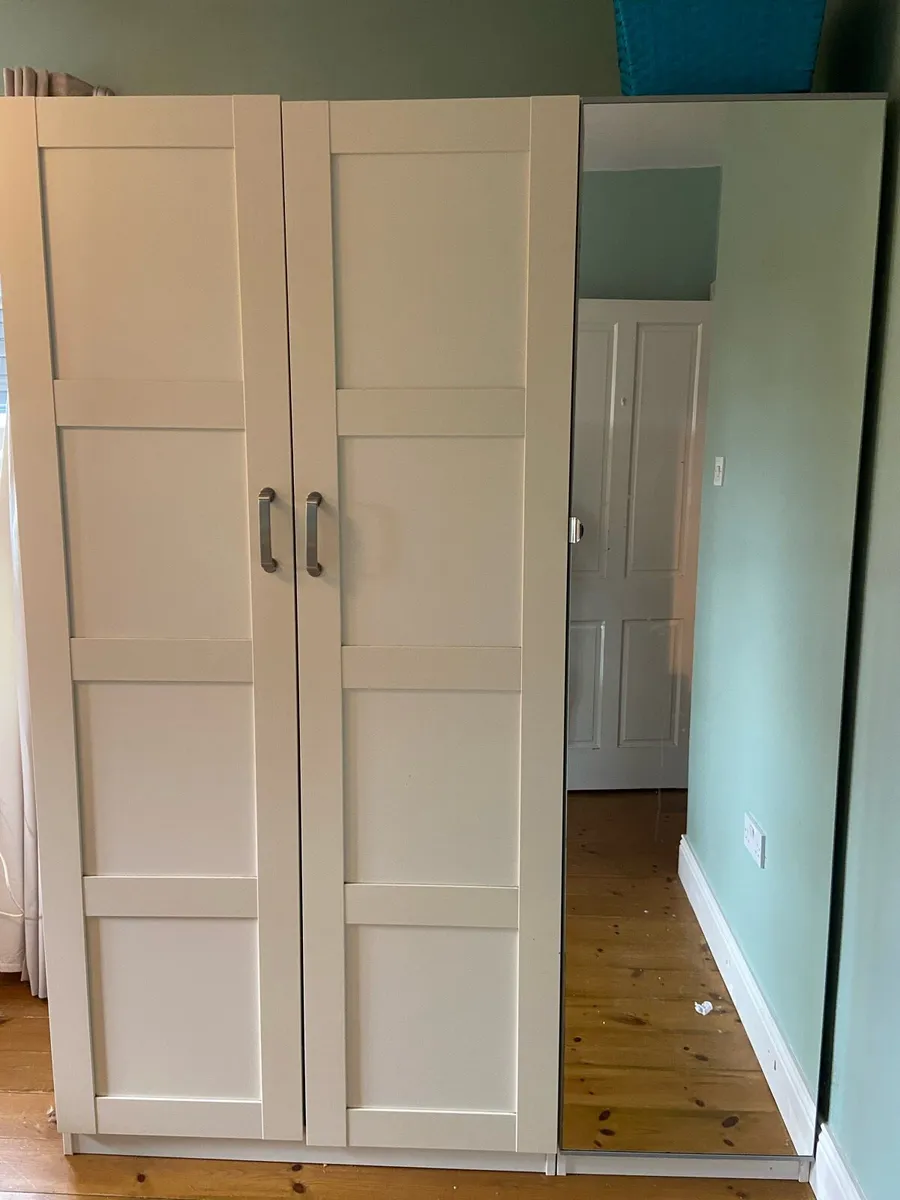 IKEA wardrobe with mirror - Image 1