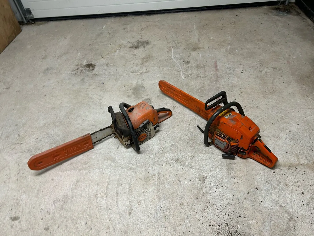 water troughs & 2chain saws - Image 2