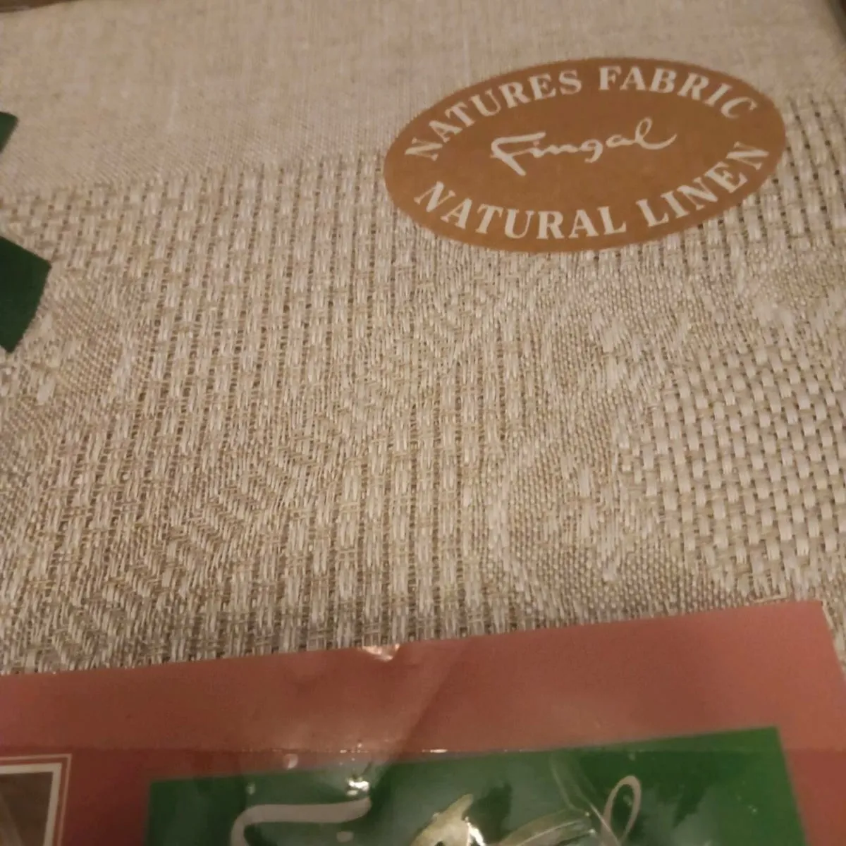 Vintage linen tablecloth - Image 3